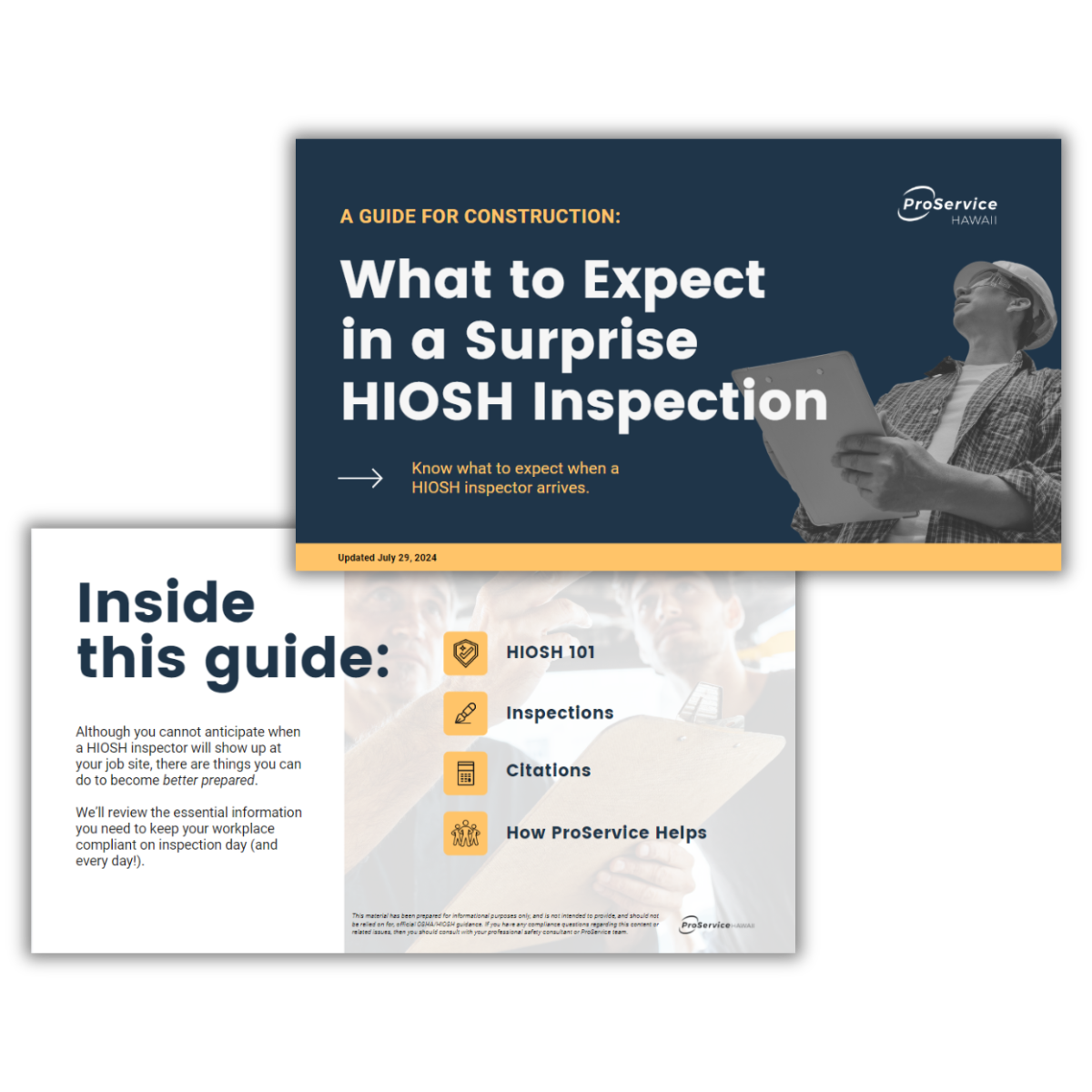 What to Expect in a Surprise HIOSH Inspection