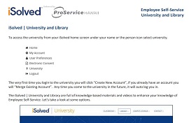 How to Use iSolved University